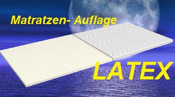 LATEX Matratzen-Auflage  "Topper"